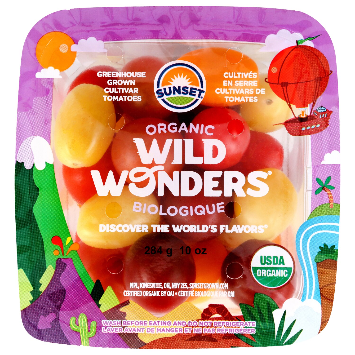 Sunset Grown Organic Wild Wonders Tomatoes